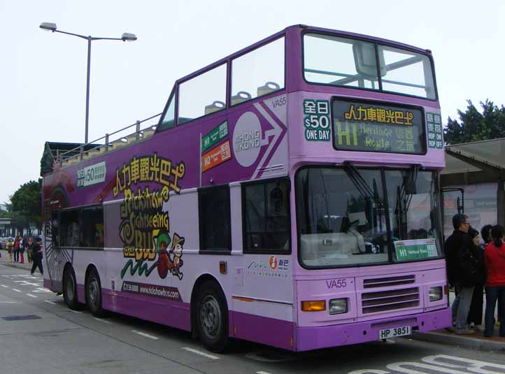 New World First Bus Volvo Olympian Alexander VA55 Rickshaw Sightseeing Bus